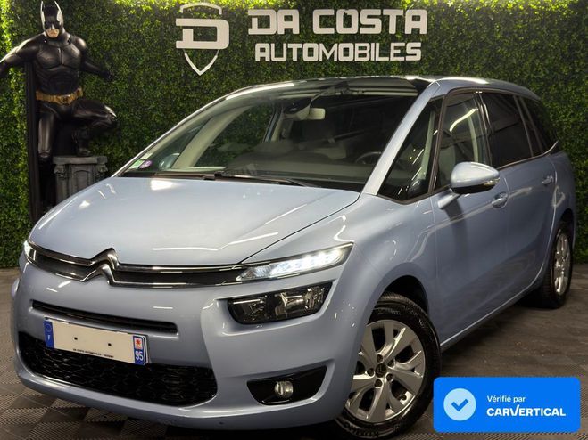 Citroen C4 Picasso GRAND 1.2 TURBO 130 Cv 1ERE MAIN / 7 PLA Bleu de 2016