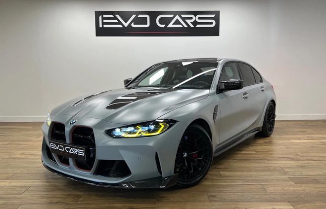 BMW M3 G80 CS 3.0 550 ch XDRIVE Malus Inclus /  Gris de 2023