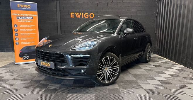 Porsche Macan 3.0 diesel 260 s bva pack chrono carplay Gris de 2017