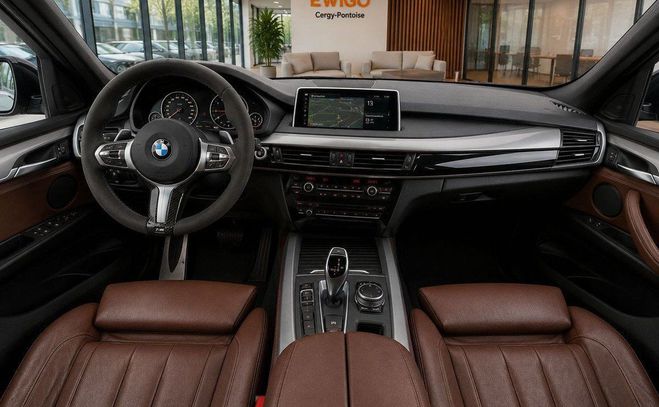 BMW X5 (f15) xdrive40d 313 m sport bva8 Noir de 2016