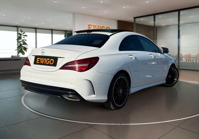 Mercedes Classe CLA Classe 1.6 fascination 156 ch pack amg 7 Blanc de 2018