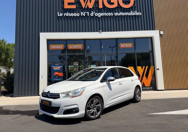 Citroen C4 tpmr 1 �re main 1.6 e-hdi 115 ch attract Blanc de 2013