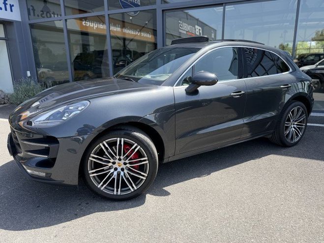 Porsche Macan (95B) 3.6 V6 400CH TURBO PDK Gris F de 2016