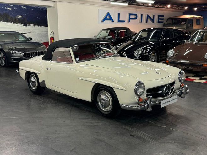 Mercedes Classe SL 190 R121 Ivoire de 1958