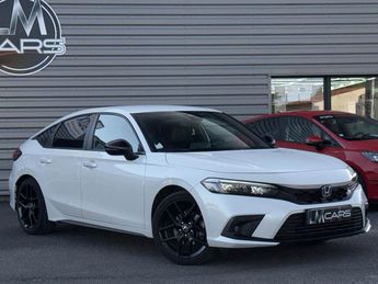  Voir d&eacute;tails -Honda Civic 2.0 i-MMD eHEV E-CVT SPORT &agrave; Ch�teaubernard (16)