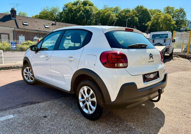 Citroen C3 III 1.2l 82 feel business 51700km Blanc de 2019