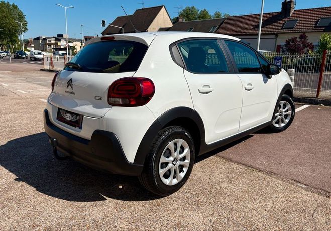 Citroen C3 III 1.2l 82 feel business 51700km Blanc de 2019