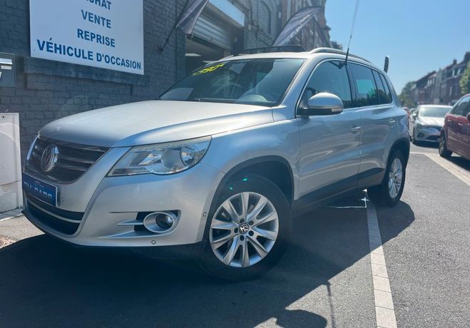 Volkswagen Tiguan 2.0 Tdi 4Motion 140 Ch Confortline Gris de 2009