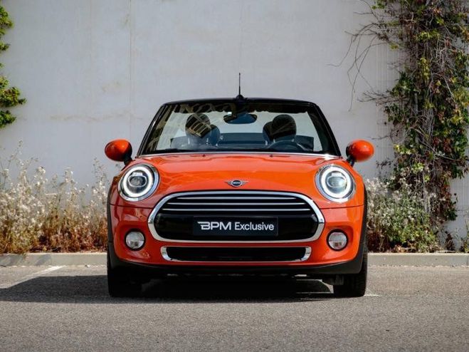 Mini Cabrio Cooper 136ch BVA7 Euro6d-T Solaris Orange de 2018