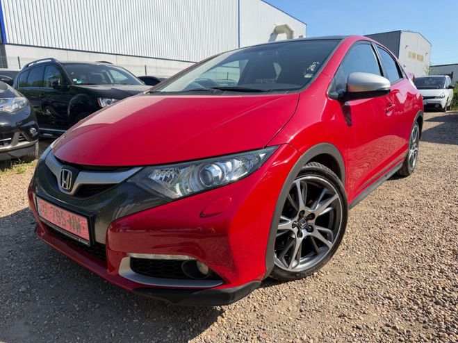 Honda Civic Berline 5 2.2 i-DTEC 150 Executive * TOI Rouge de 2012