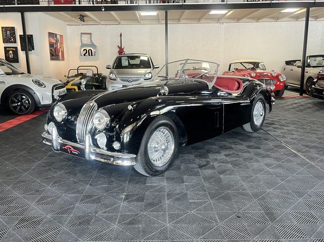 Jaguar XK 140 Roadster Noir Verni de 1955