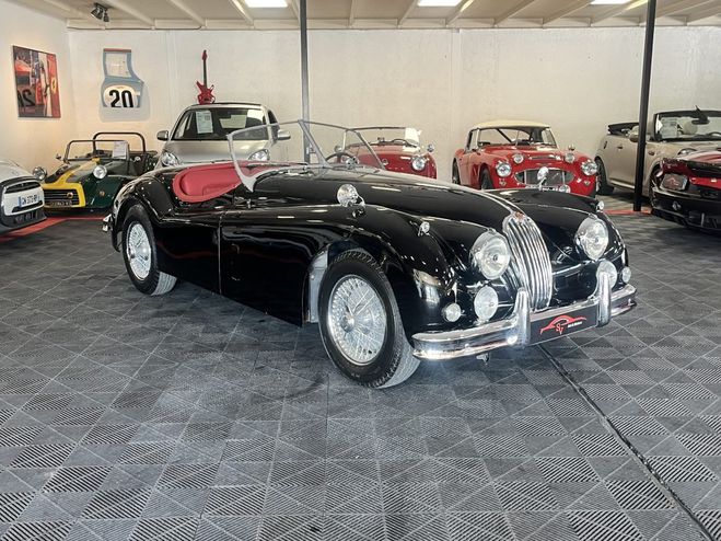 Jaguar XK 140 Roadster Noir Verni de 1955