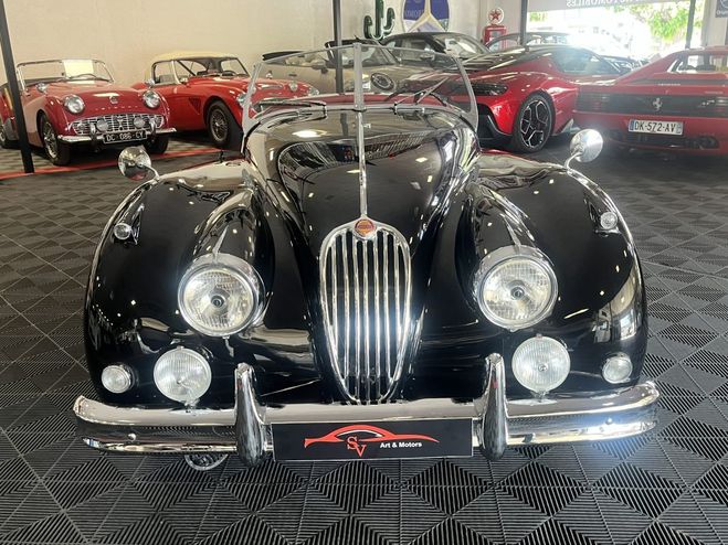 Jaguar XK 140 Roadster Noir Verni de 1955