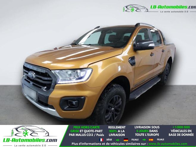 Ford Ranger DOUBLE CABINE 2.0 213 BVA Orange M�tallique de 2020