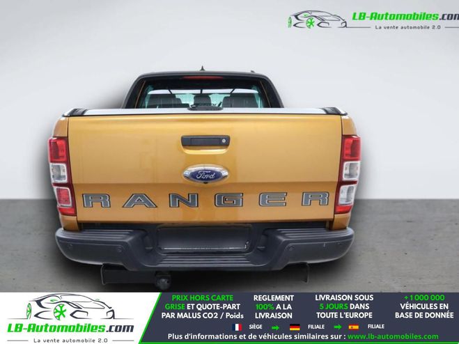 Ford Ranger DOUBLE CABINE 2.0 213 BVA Orange M�tallique de 2020