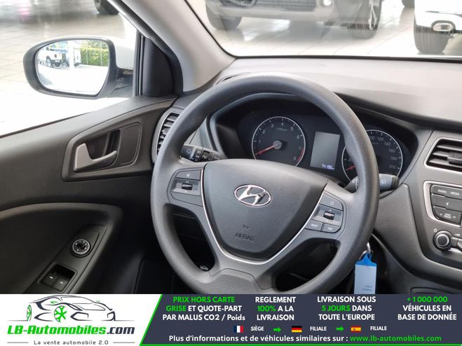 Hyundai I20 1.2 84 Blanc de 2020