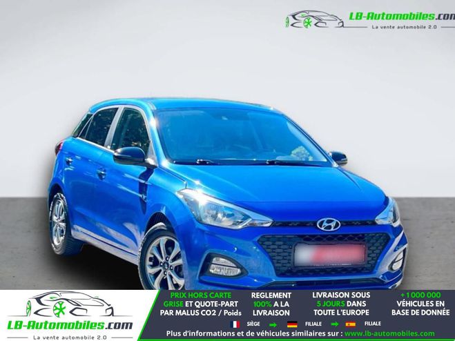 Hyundai I20 1.2 84 Bleu M�tallique de 2019
