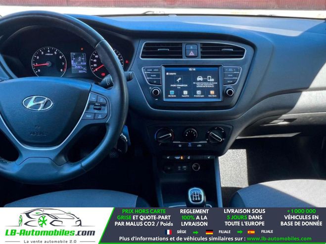 Hyundai I20 1.2 84 Bleu M�tallique de 2019