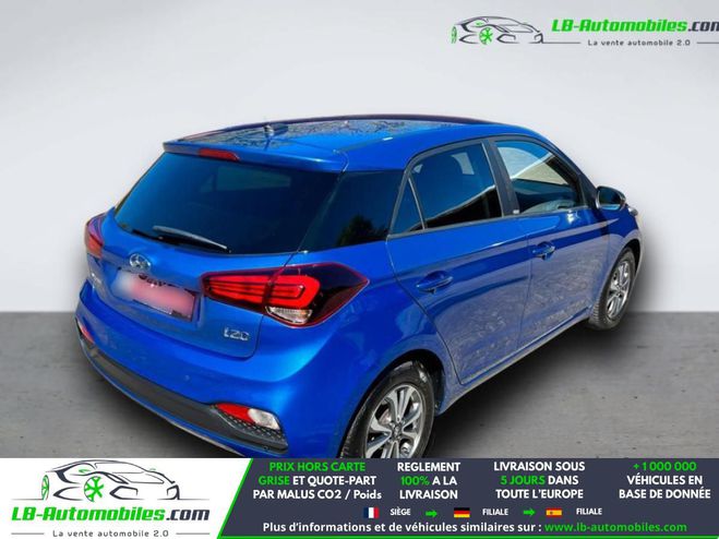 Hyundai I20 1.2 84 Bleu M�tallique de 2019