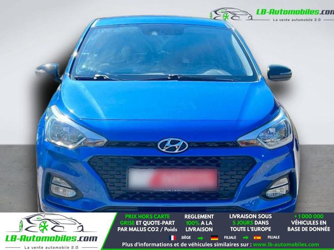 Hyundai I20 1.2 84 Bleu M�tallique de 2019