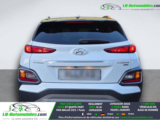 Hyundai Kona 1.6 T-GDi 177 4WD BVA Blanc M�tallique de 2019