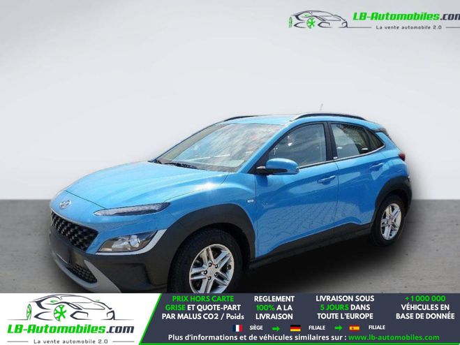 Hyundai Kona 1.0 T-GDi 120 Hybrid 48V BVM Bleu M�tallique de 2021