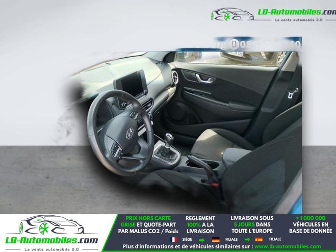 Hyundai Kona 1.0 T-GDi 120 Hybrid 48V BVM Bleu M�tallique de 2021