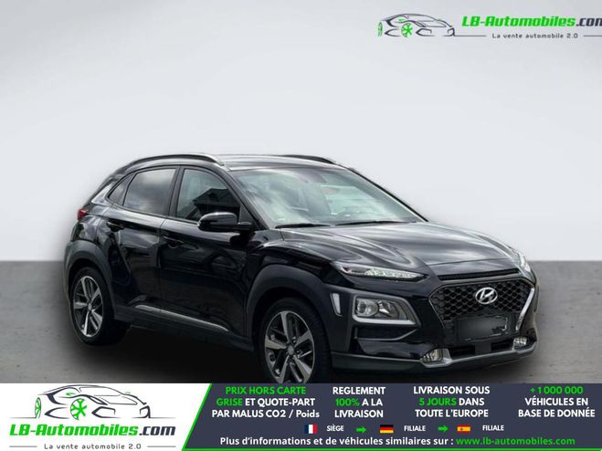 Hyundai Kona 1.6 T-GDi 177 BVA Noir M�tallique de 2019
