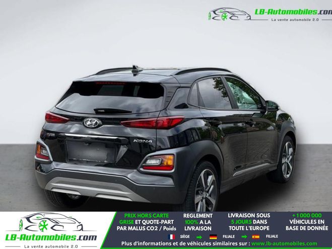 Hyundai Kona 1.6 T-GDi 177 BVA Noir M�tallique de 2019