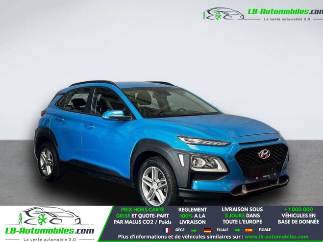 Hyundai Kona 1.0 T-GDi 120 Bleu M�tallique de 2019