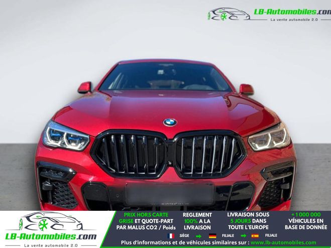 BMW X6 xDrive30d 286 ch BVA Rouge M�tallique de 2021