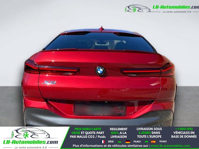BMW X6 xDrive30d 286 ch BVA Rouge M�tallique de 2021