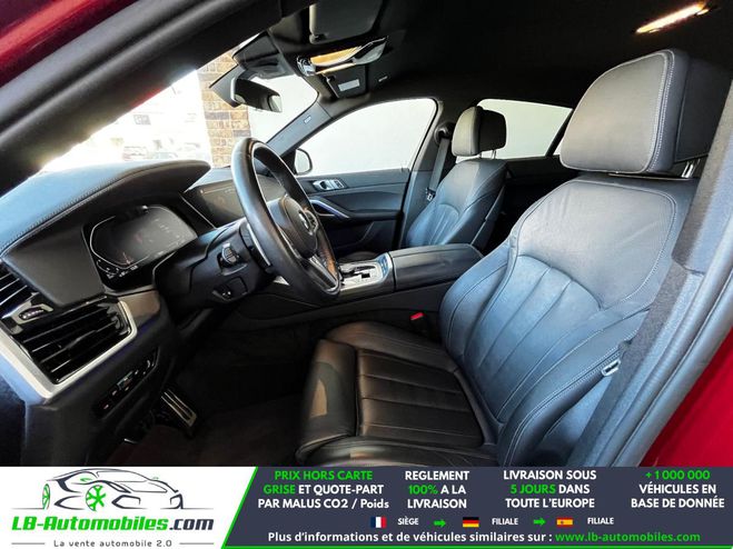 BMW X6 xDrive30d 286 ch BVA Rouge M�tallique de 2021