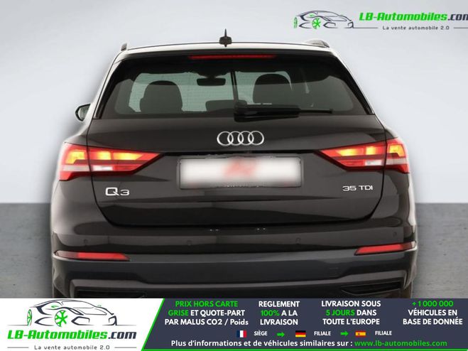 Audi Q3 35 TDI 150 ch BVA Noir M�tallique de 2020