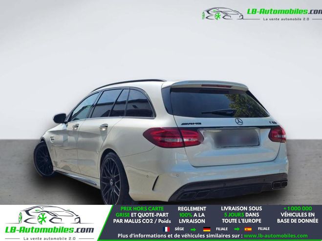 Mercedes Classe C 63 AMG BVA Blanc M�tallique de 2016