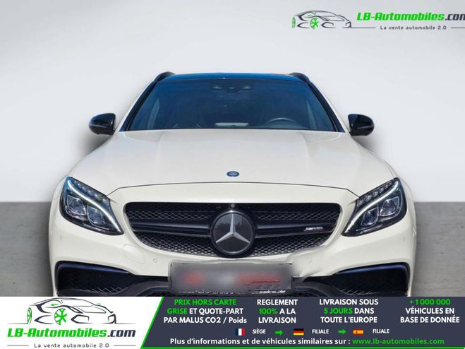 Mercedes Classe C 63 AMG BVA Blanc M�tallique de 2016