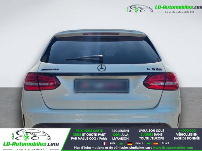 Mercedes Classe C 63 AMG BVA Blanc M�tallique de 2016