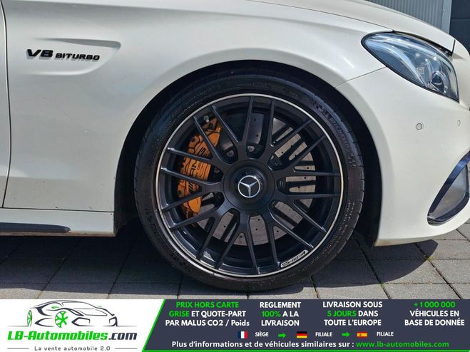 Mercedes Classe C 63 AMG BVA Blanc M�tallique de 2016