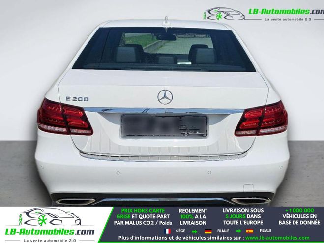 Mercedes Classe E 200 BVA Blanc M�tallique de 2016