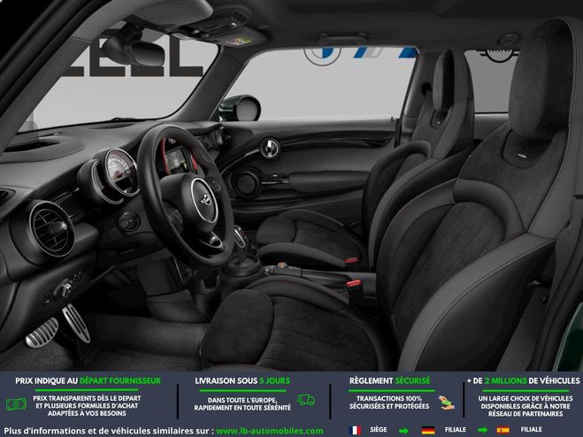 Mini Mini S JCW 231 CH  BVA Vert de 2019