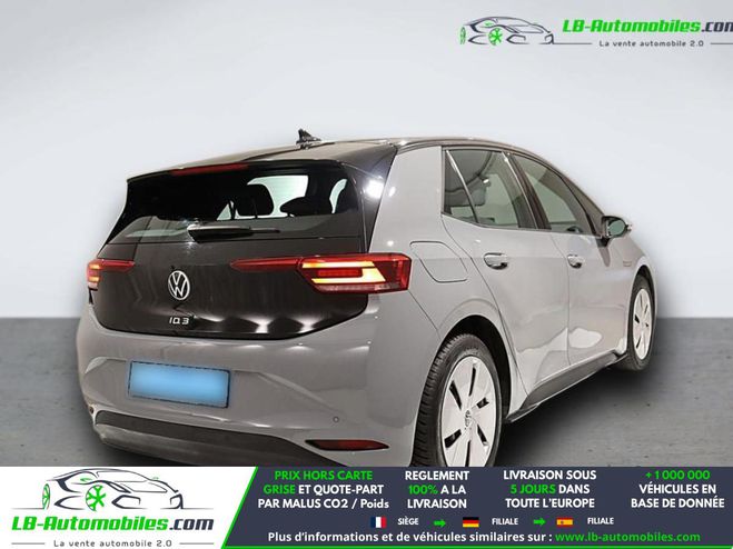 Volkswagen ID. 3 204 ch Gris de 2020