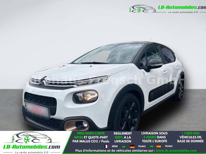 Citroen C3 BLUEHDI 100 BVM Blanc de 2019