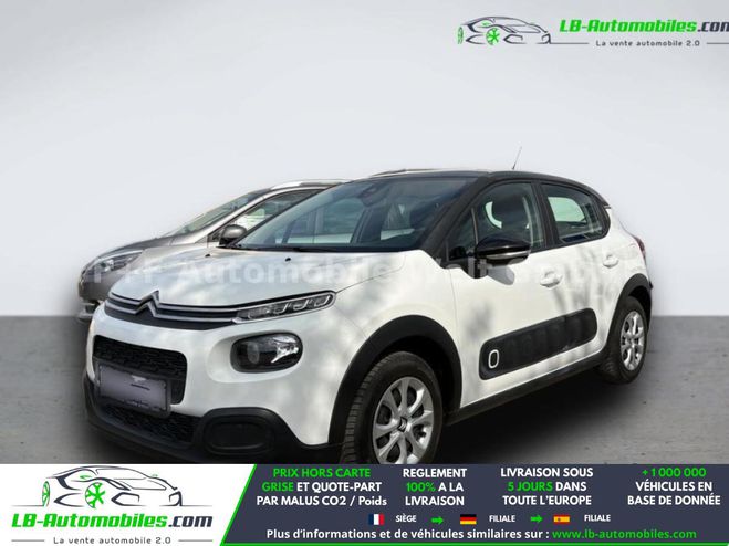Citroen C3 PURE TECH 82 BVM Blanc de 2018