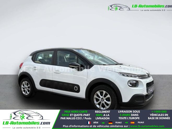 Citroen C3 PURE TECH 82 BVM Blanc de 2018