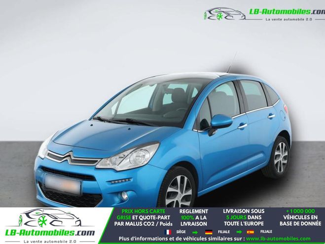 Citroen C3 PureTech 82 BVM Bleu M�tallique de 2016