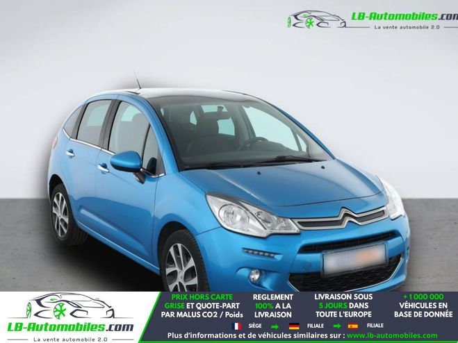 Citroen C3 PureTech 82 BVM Bleu M�tallique de 2016