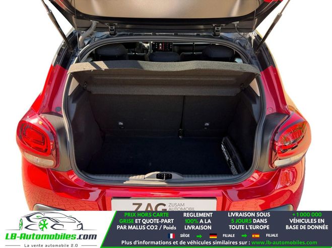Citroen C3 PureTech 110 BVM Rouge M�tallique de 2020