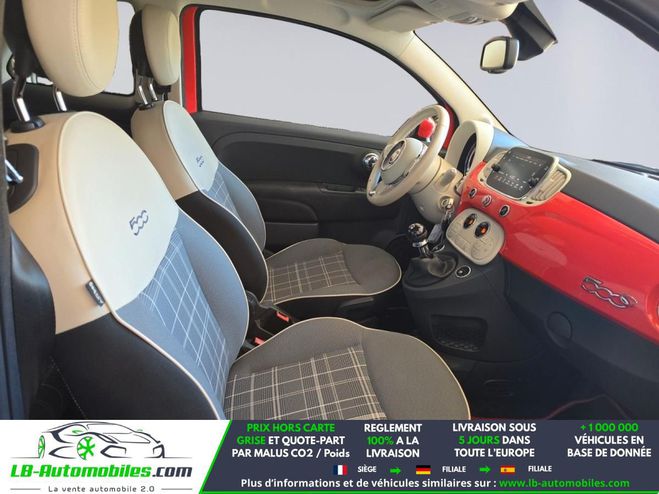 Fiat 500 1.2 69 ch BVM Rouge de 2018
