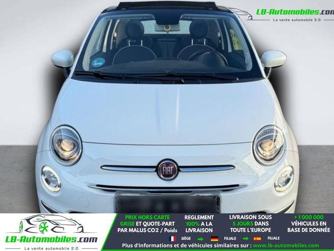 Fiat 500 1.2 69 ch BVM Blanc M�tallique de 2018