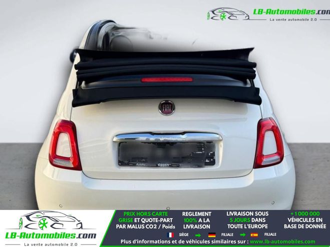 Fiat 500 1.2 69 ch BVM Blanc M�tallique de 2018